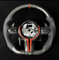 BMW M Performance carbon steering wheel paddle shifters