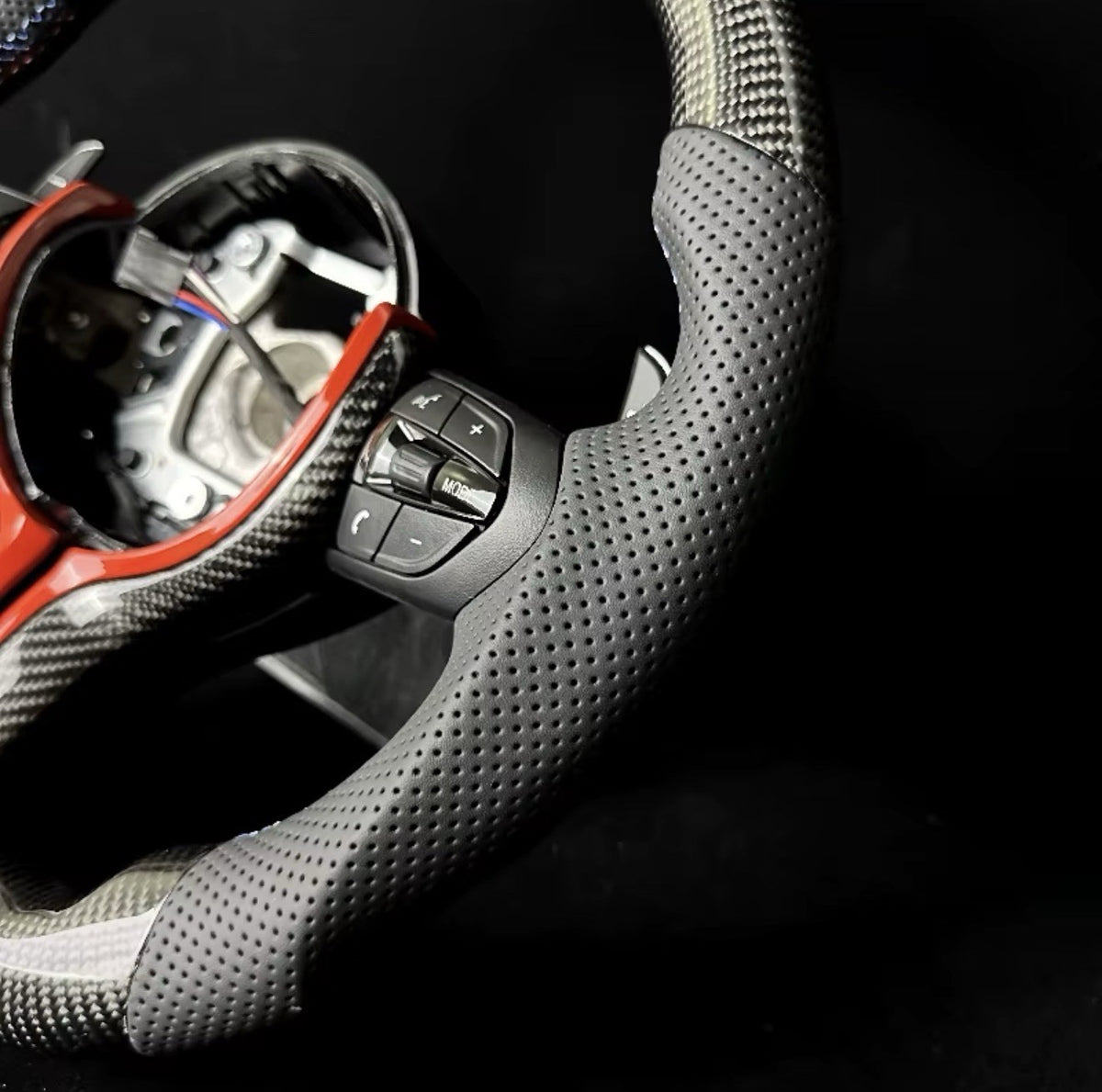 BMW M Performance steering wheel view 3